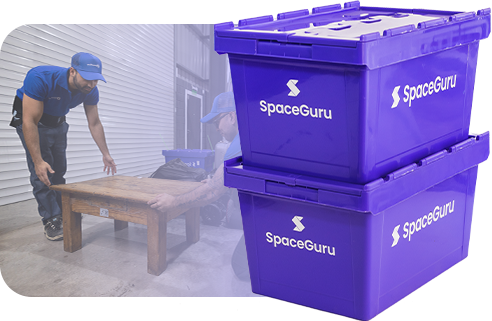 Equipo de SpaceGuru buscando tus objetos y muebles
